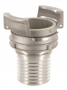 Złącze GUILLEMIN z końcówką do węża DN 80mm Alu