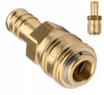 Szybkozłączka pneumatyczna TYP26 Gniazdo Wąż 12,5mm