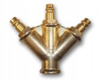 Szybkozłączka pneumatyczna TYP26 Trójnik 3x Wtyk / GW 3/8"