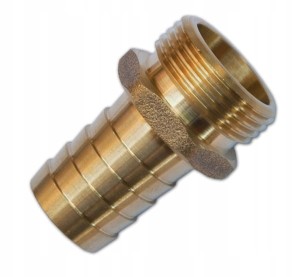 Nypel Przyłącze Końcówka do węża 8mm Gwint Zewnętrzny 1/8 Mosiądz