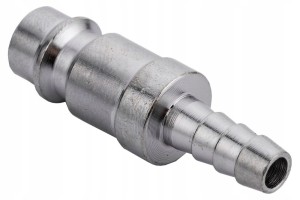 Szybkozłączka pneumatyczna Wtyk na wąż 6 mm Typ 26 Do powietrza Chrom