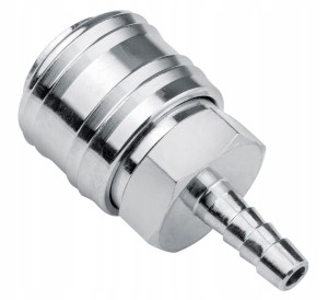 Szybkozłączka pneumatyczna Gniazdo na wąż 6 mm Typ 26 Do powietrza Chrom