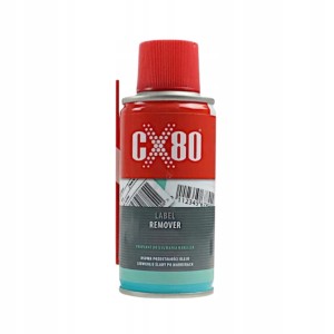 LABEL REMOVER Płyn spray do usuwania naklejek zmywacz kleju 150ml CX80