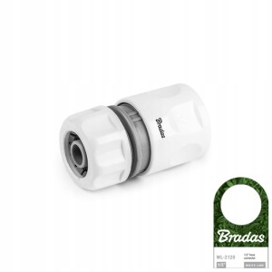 Szybkozłączka Złączka Ogrodowa 1/2" NA WĄŻ OGRODOWY 13mm STANDARD BRADAS