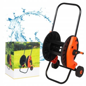 Wózek na wąż ogrodowy 1/2'' 60m Zwijacz Bęben solidny Zwijak ECO-3501