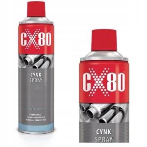 CYNK W SPRAYU do 90% OCYNK POWŁOKA OCHRONNA PRZECIW KOROZJI 500 ml CX80