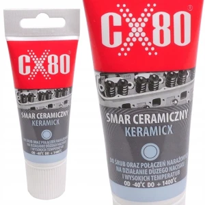 SMAR CERAMICZNY KERAMICX ODPORNY NA WYSOKIE TEMPERATURY 1400°C 40g CX80