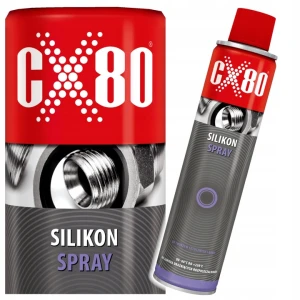 Silikon w sprayu do uszczelek z tworzyw sztucznych gumy 500ml NSFH1 CX80