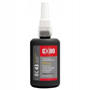 KLEJ DO GWINTÓW ŚRUB ANAEROBOWY ŚREDNOWYTRZYMAŁY NIEBIESKI RC43 50ml CX80