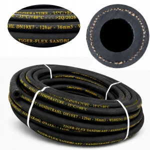 Wąż do Piaskowania Piaskarki 19mm 19x7 Trudnościeralny Gumowy MOCNY 36mm3