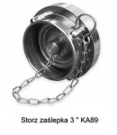 Złącze strażackie STORZ ZAŚLEPKA KA89 / 3”